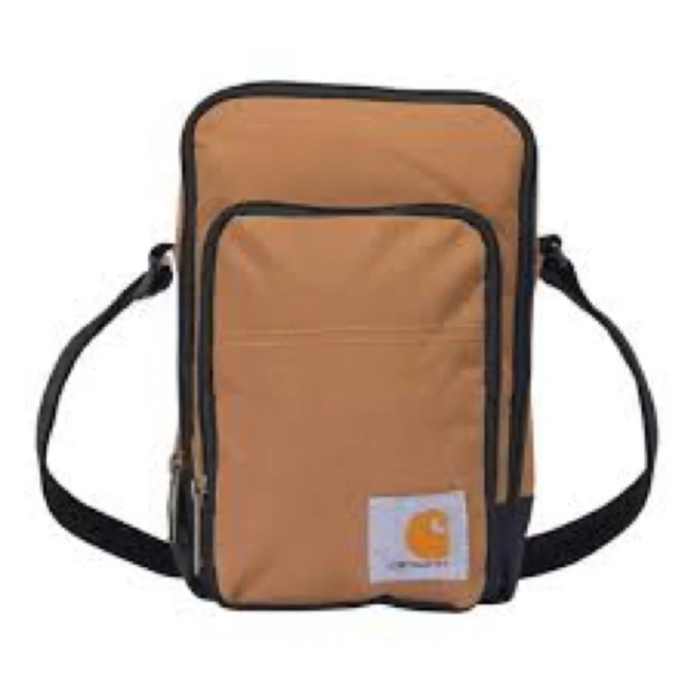 Carhartt Brown Messager Crossbody Zip Bag